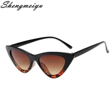 Новые модные милые сексуальные женские солнцезащитные очки кошачий глаз, Женские винтажные брендовые маленькие солнцезащитные очки, женские солнцезащитные очки UV400