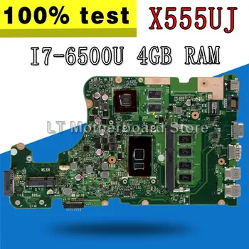 شراءX555UJ اللوحة 4G RAM I7-6500U ل For Asus X555U X555UJ X555UF F555U اللوحة المحمول X555UJ اللوحة X555UJ اللوحة