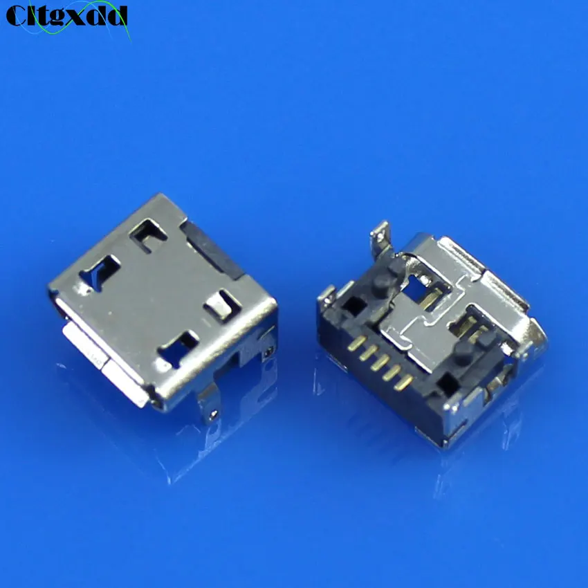 

cltgxdd 2pcs Micro USB connector , 5 pin type B USB jack socket charging port for JBL Charge 3 FLIP 3 Bluetooth Speaker