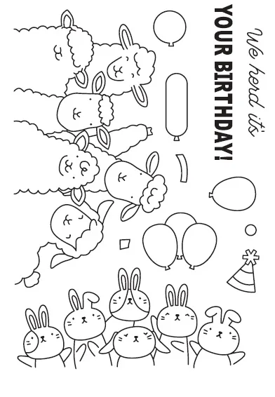 

Sheep rabbit Transparent Clear Silicone Stamp Seal for DIY scrapbooking photo album Decorative clear stamp sheets A891