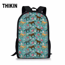 THIKIN Children School Bags Girls with Cartoon Quarter Horse Animals Kids Backpack Boys Preschool Travel Book Bag Cartable Enfan THIKIN Children School Bags Girls with Cartoon Quarter Horse Animals Kids Backpack Boys Preschool Travel Book Bag Cartable Enfan
