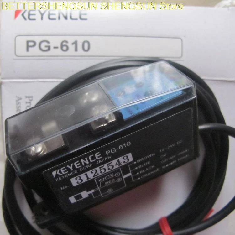 

KEYENCE Kean PG-610 optical fiber amplifier sensor controller warranty for one year