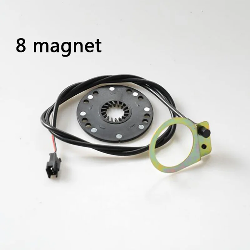Elektryczny rower skuter pedał czujnik wspomagający E rower 5 magnes typ 8 magnes 12 magnes PAS system DIY na rower zmodyfikowane części