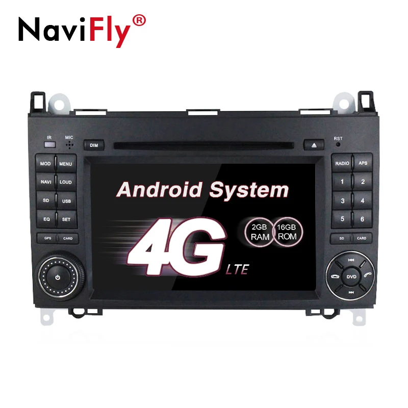 

Smart car dvd player gps navigation with android 7.1 quad core 2G RAM+16G ROM special for Mercedes/benz B200 A160 Viano Vito