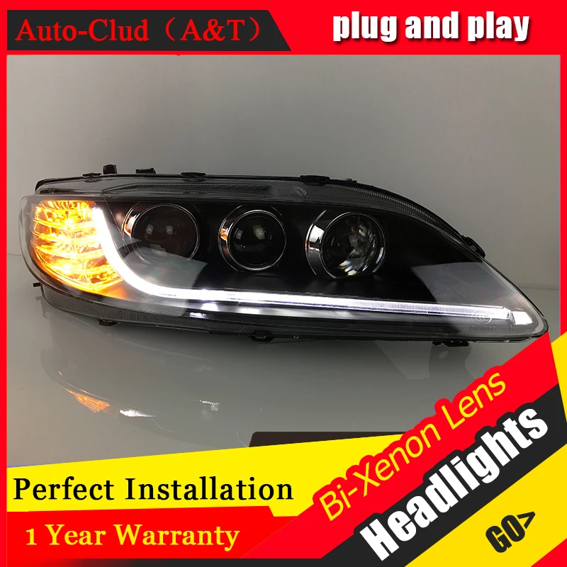 Auto Clud Car Styling for TLZ Mazda 6 Headlights 2012 for Mazda6 LED