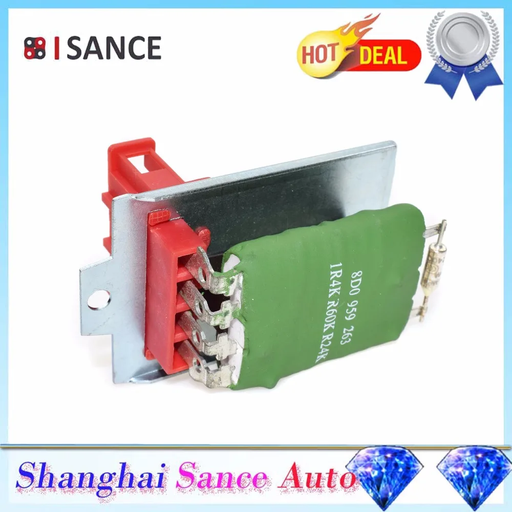 Buy ISANCE HVAC Blower Motor Resistor Regulator For VW Passat 1997 2005 & Audi