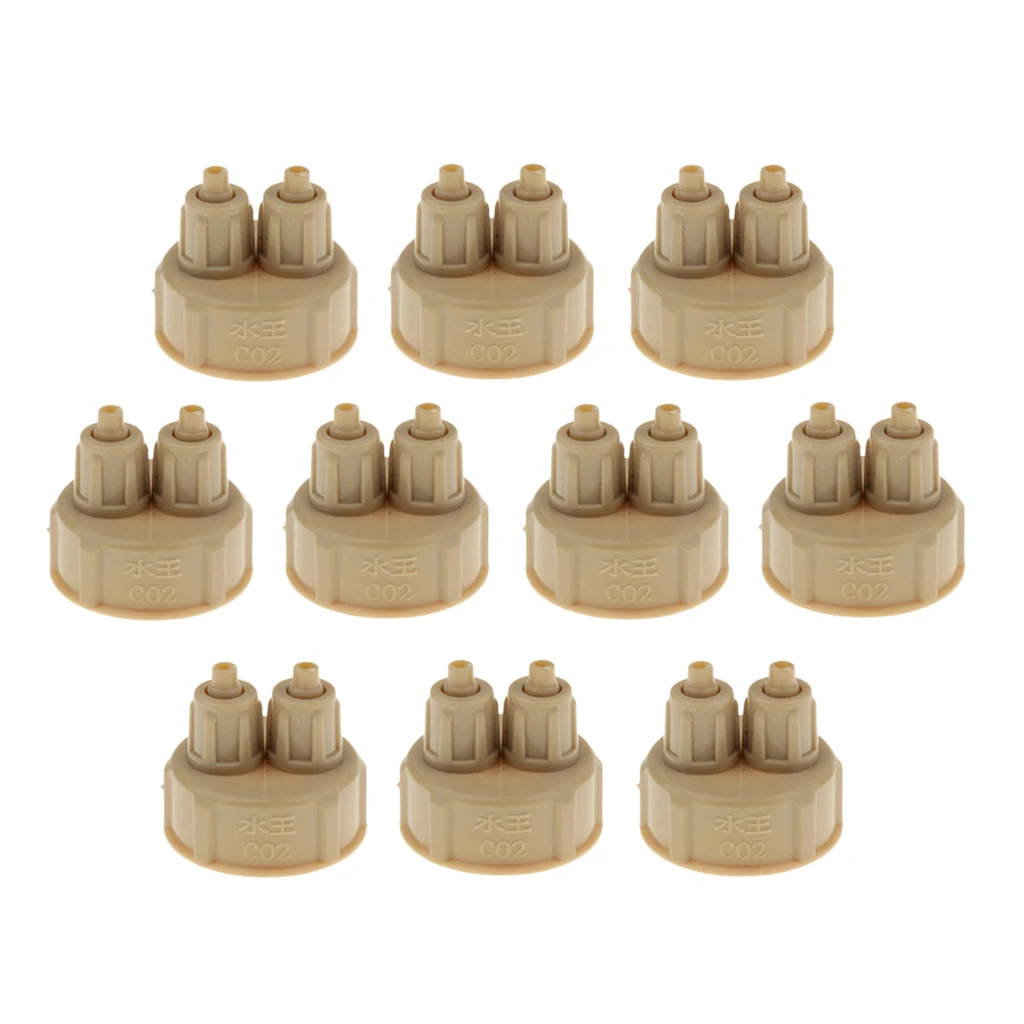 10x Aquarium Fish Tank Carbon Dioxide DIY Reactor With Quick Screw Bottle Cap