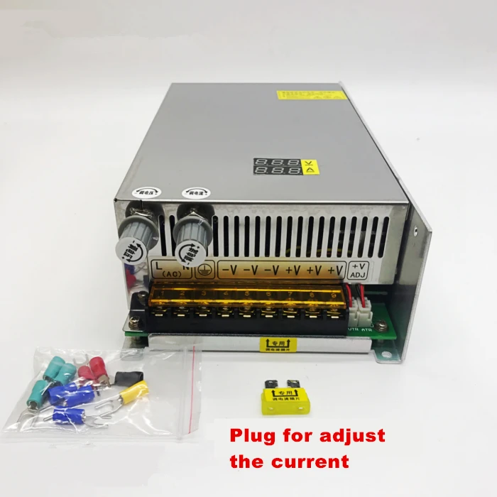 Adjustable 1000W switching power supply with Digital Display adjustable power supply dc 12V 24V 36V