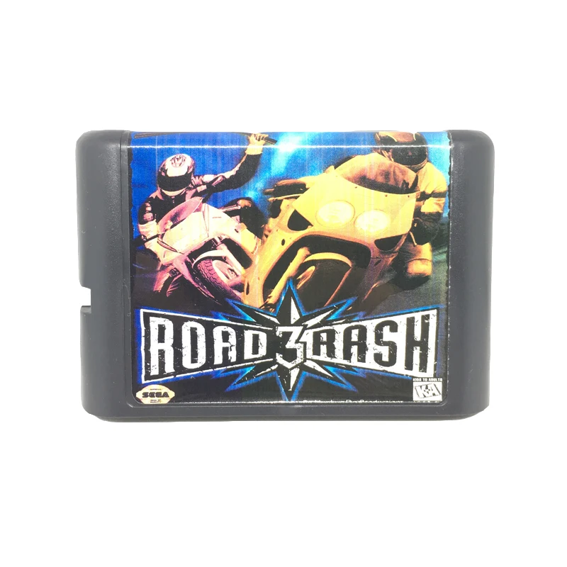 

Road Rash 3 for 16 bit Game Card Game Cartridge for Sega Mega Drive