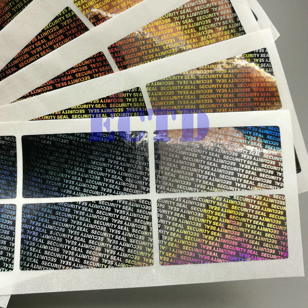 100x SECURITY SEAL 30mmX20mm hologram Warranty  void stickers TAMPER EVIDENT 