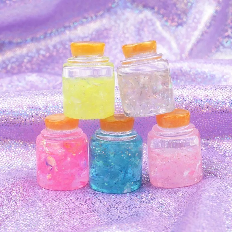 

10pc Mini Shine Bottle Miniatura Ornament Craft Decor Miniature Dollhouse Home Decoration DIY Accessories