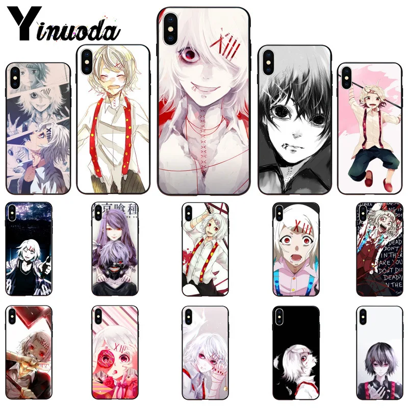 11pro MAX аниме JUUZOU SUZUYA Tokyo Ghouls TPU Мягкий силиконовый черный чехол для телефона Apple iPhone