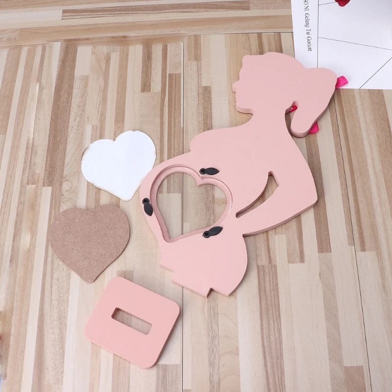 2018 Baby Souvenirs Footprint Makers Wedding Wooden Photo Frame Home Body Props Table Decoration