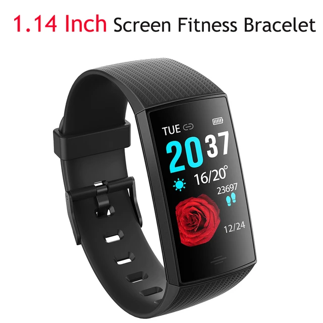 Reloj de Fitness H29 Podometro reloj cuenta pasos pulsometro ritmo cardiaco  deportiva pulseras inteligentes assassins creed 1,14 pulgadas IP67  calculadora running pulsera reloj de podómetro polar brazalete mujer -  AliExpress