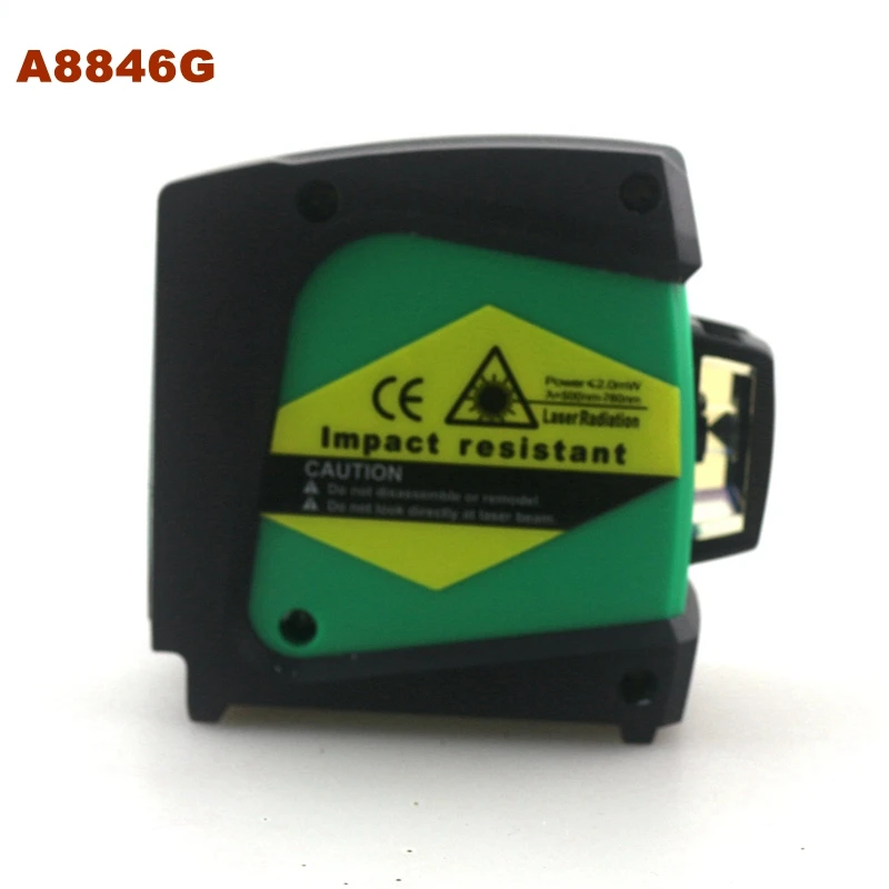 

ACUANGLE A8846G 4 Green Line Laser Level Wall Meter 360 degree Self-leveling Rotary Level Laser Gravity Leveling Tools
