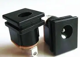 

10PCS/LOT High Quality DC Power Socket Jack DC-015 PIN=2.0 3Pin DIP Needle Size Adaptation 5.5mmx2.1mm Power Female Plug