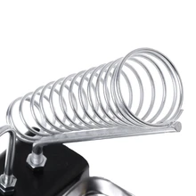 Двойной металлический держатель для паяльника с подставкой подставка