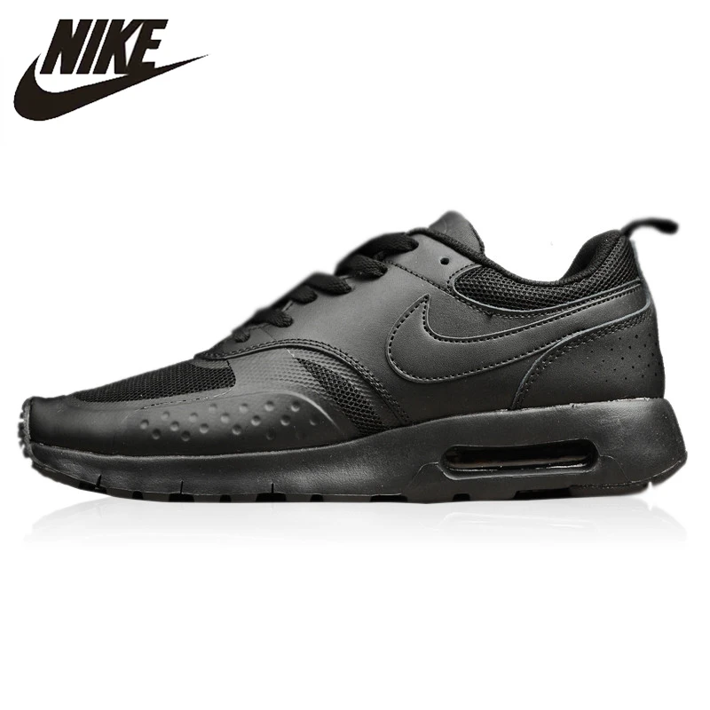 

Nike Air Max Vision Men's Running Shoes, Black, Shock Absorption Non-slip Wear-resistant Breathable Sweat-absorbent 917857 003