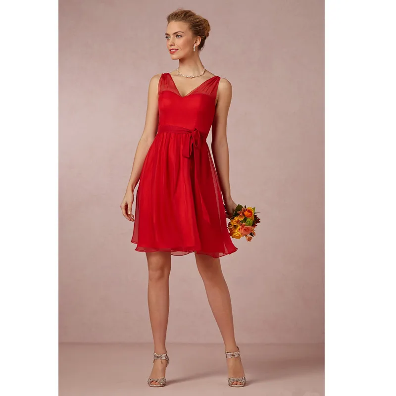 Red Outdoor Wedding Dresses