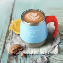 Oneday kaffeetasse thermoskanne wasser tasse liebhaber tasse büro tasse mit deckel schwarz edelstahl wasser-becher