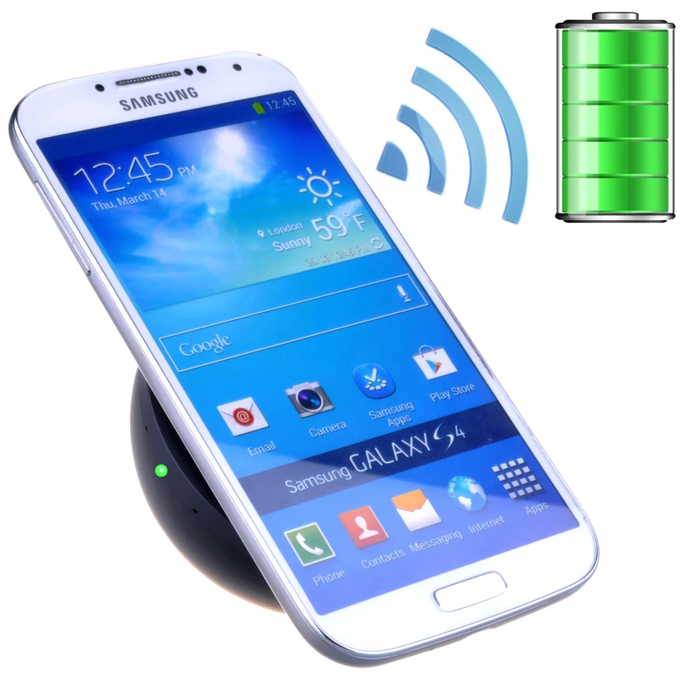 Non slip Wireless Qi Power Charger Pad for Google Nexus 4