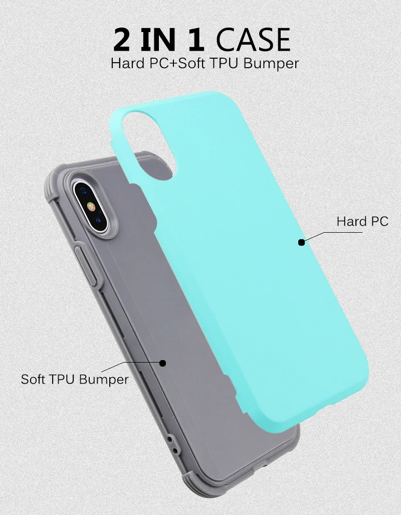 Роскошный брендовый чехол для Iphone XS Max X XR 7 8 Plus 6 тонкий двухслойный мягкий