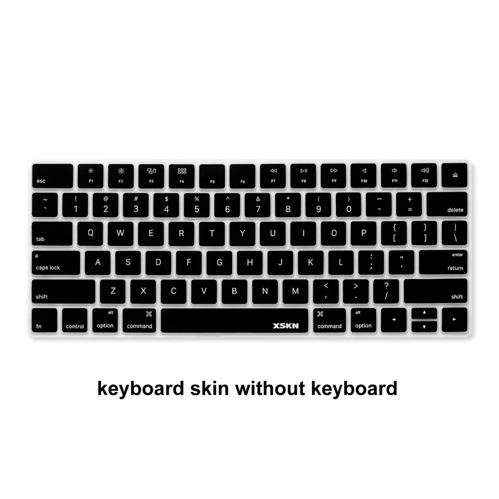 XSKN Brand Durable Soft Silicone Keyboard Cover Skin for Apple Magic Keyboard, US version