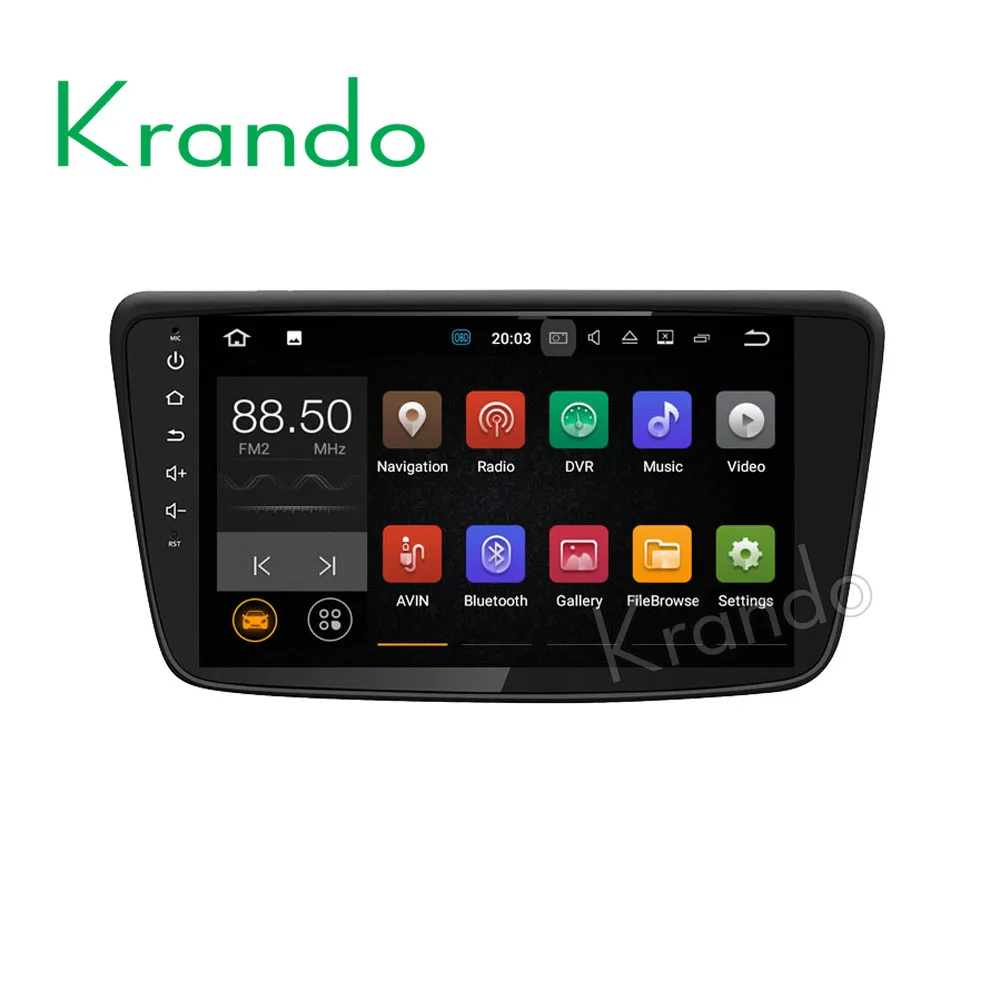 Flash Deal Krando 7" Android 7.1 car navigation multimedia system for Suzuki Baleno 2015+ audio radio gps dvd player WIFI 3G DAB+ 0