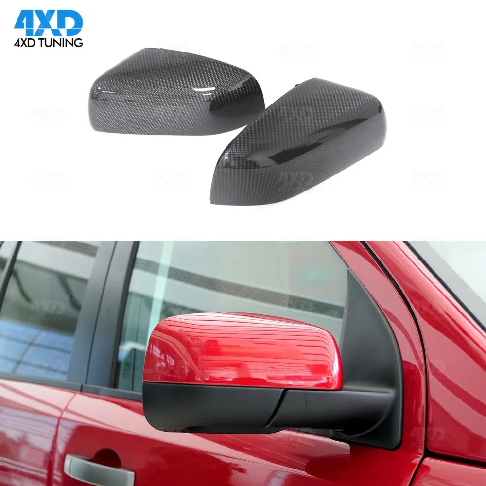 Carbon Fiber Rearview Mirror Cover For Land Rover Discovery 4