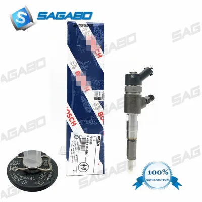 4 шт подлинный и абсолютно инжектор common rail 0445110486