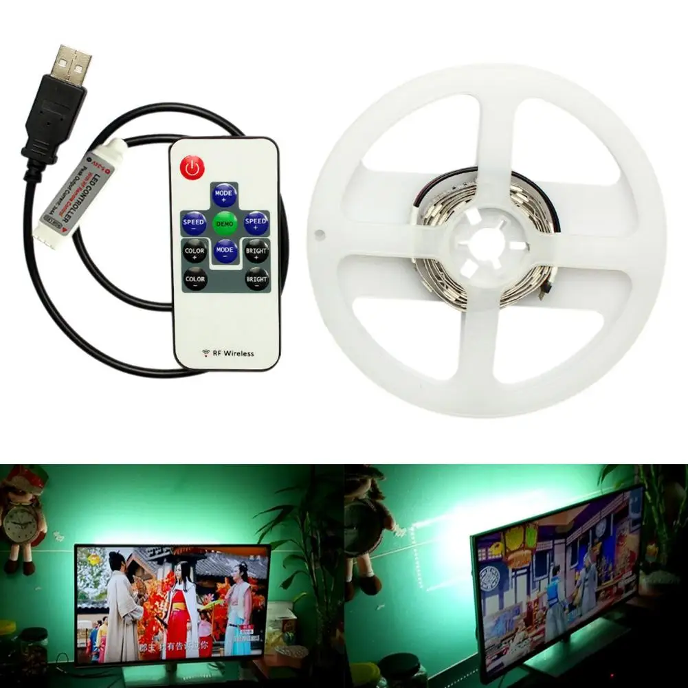 Hobbylan IP65 Водонепроницаемый светодиодный ночник DC5V с usb портом 50 см 1 м кабель USB