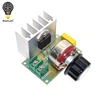 WAVGAT Hot Voltage Regulator Voltage Speed Controller AC 220V 4000W SCR Dimmer ► Photo 2/6