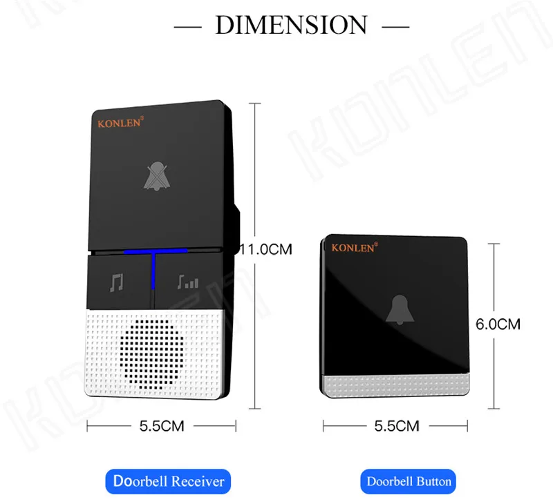 Self powered Wireless Doorbell Kit  (17)