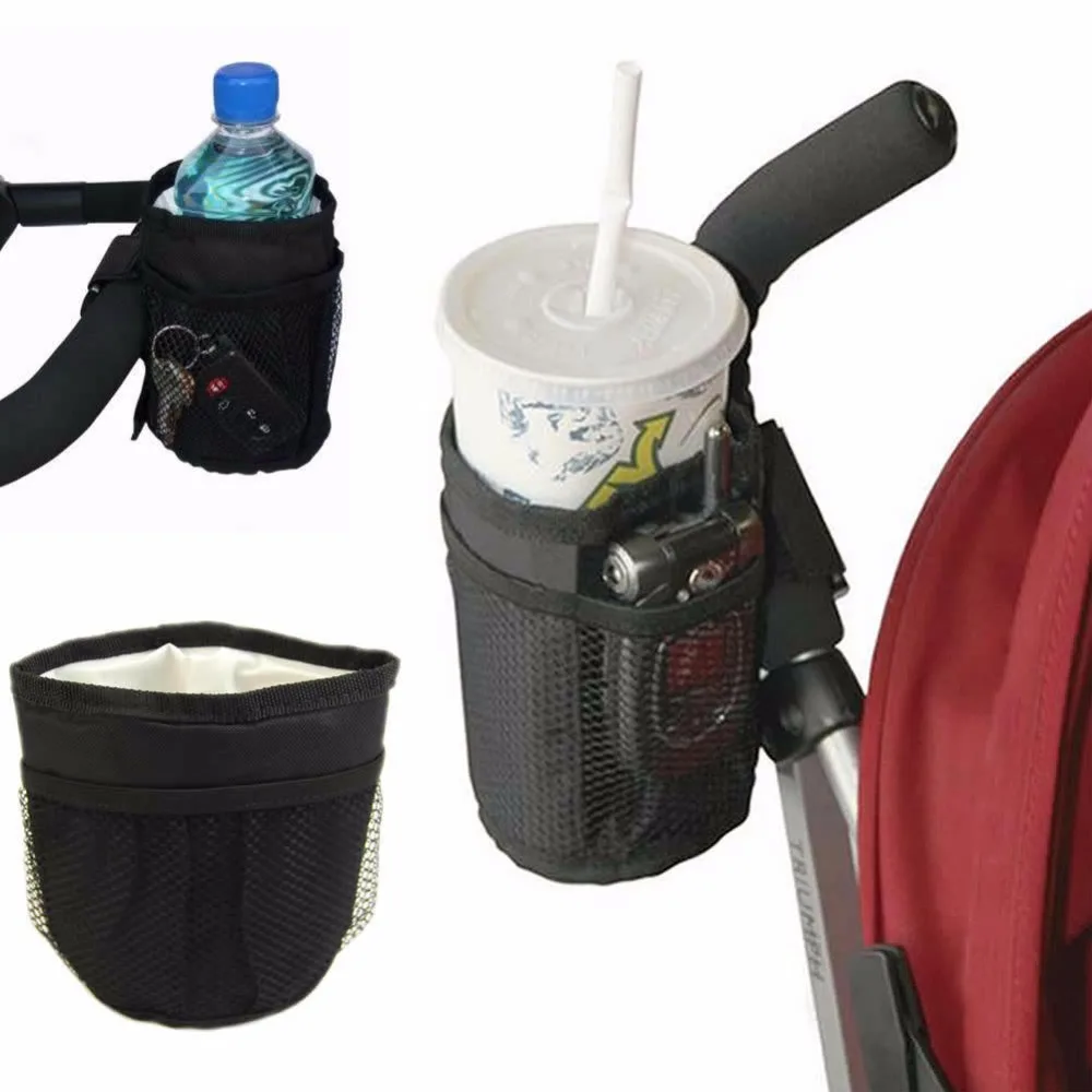 Universal Baby Stroller Cup Holder Pocket Insulated Organizer Holder