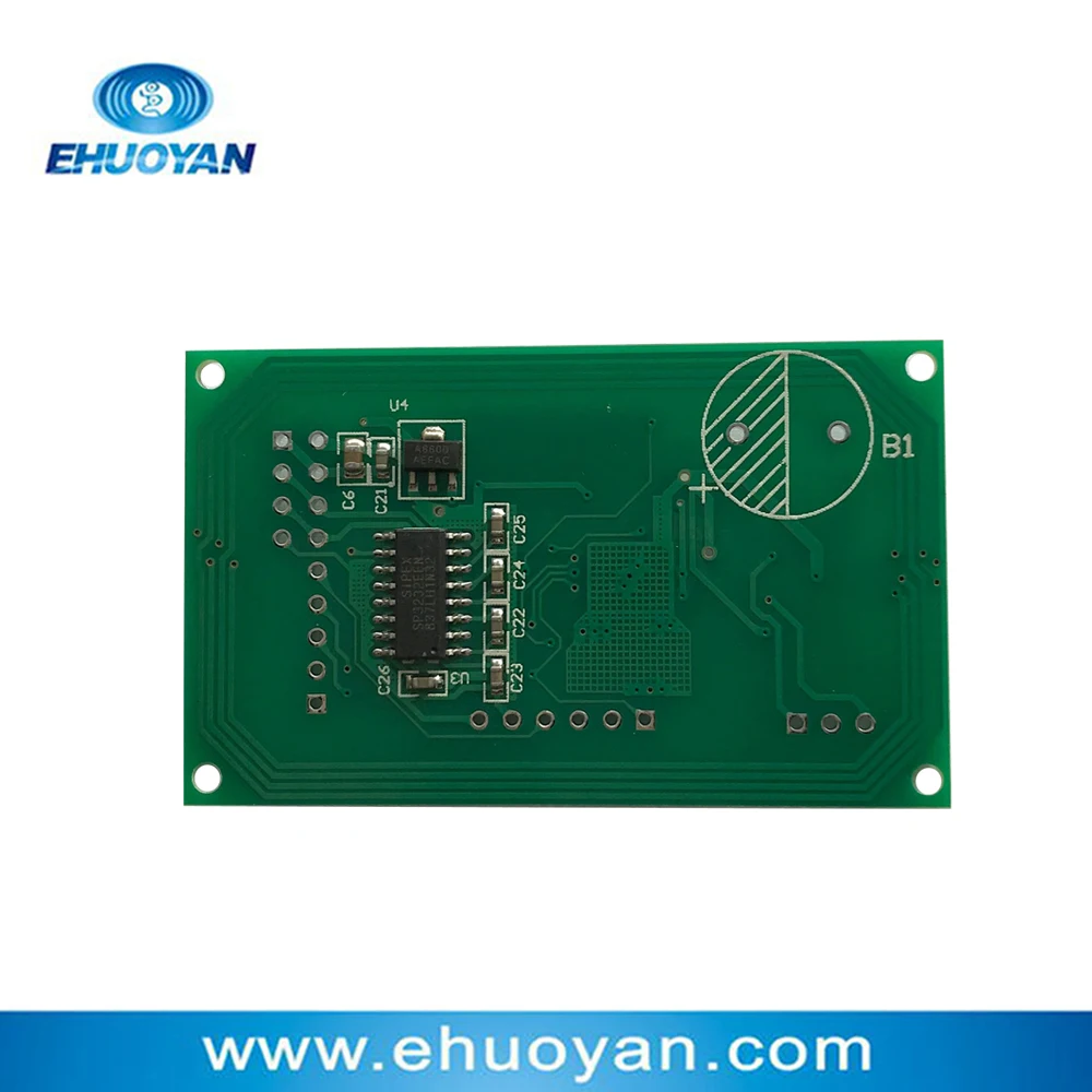 EHUOYAN/13 56 МГц 14443 A Rfid NFC считыватель/записывающий модуль RS232 3 0 5 в YHY522R SDK + 2 бирки|rfid