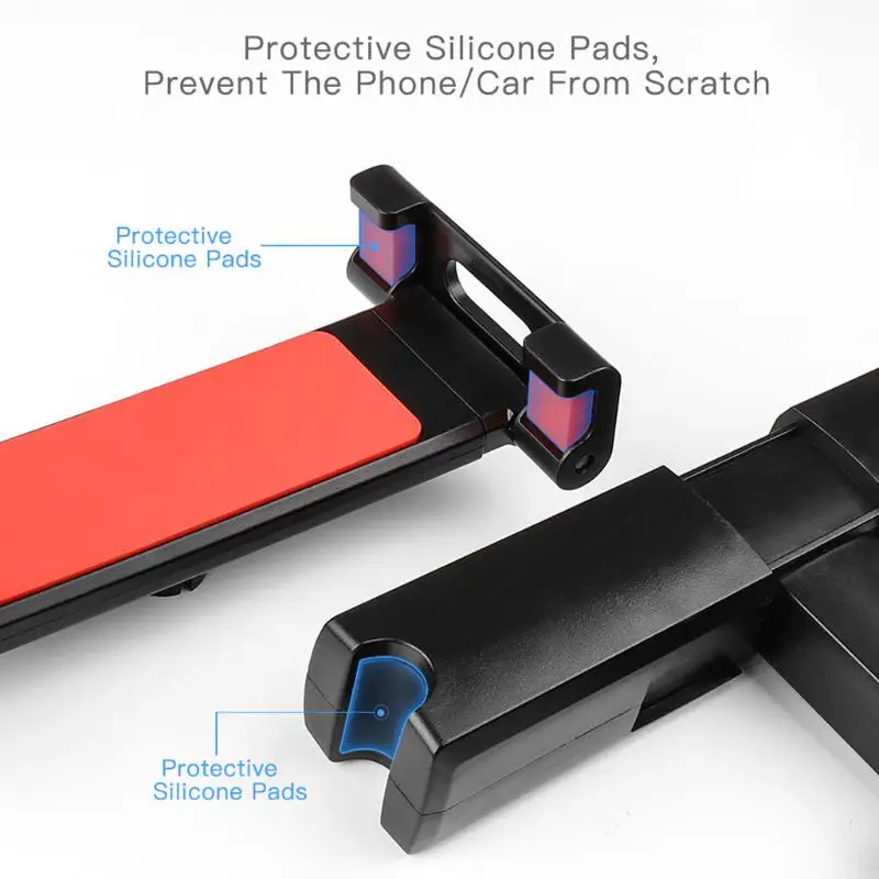 Универсальный подголовник для автомобильного сидения планшет держатель для заднего сидения планшет крепление поддержка для iPad iPhone мобильные телефоны ПК и ноутбуки с 5 дюймов и выше