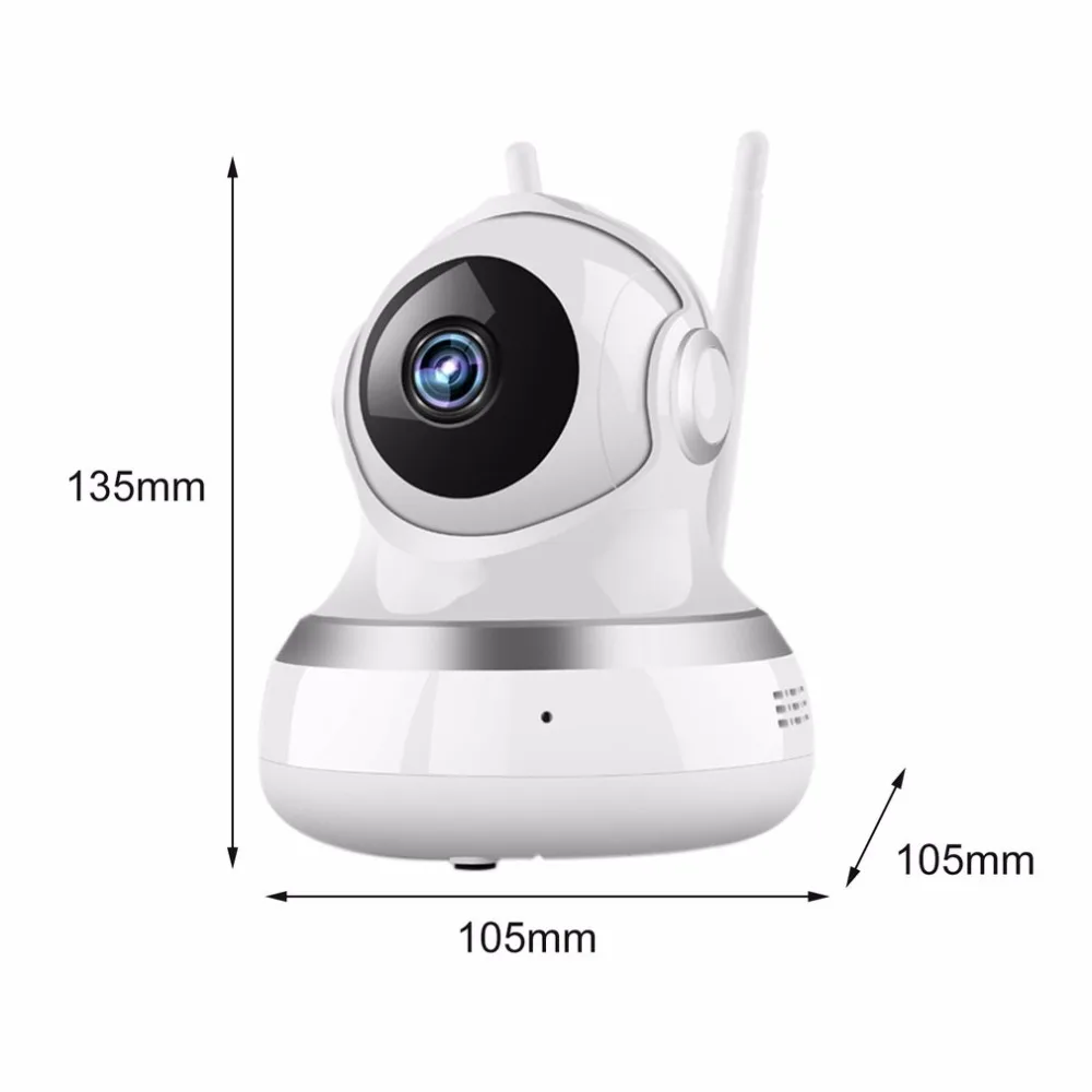 HD 1080P Wireless Baby Monitor Smart WiFi Audio CCTV Camera Home Security Surveillance Camera Dual-Aerials Two-way Intercom