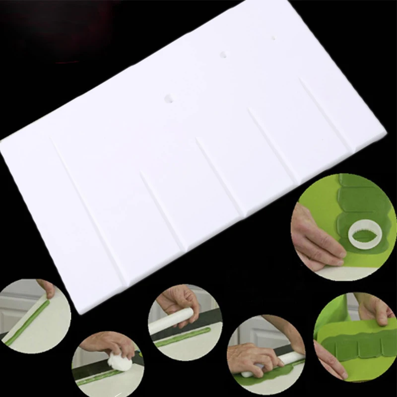 

Flower Stem Shape Board Sugarcraft Tool Fondant Cake Mold Decorating Sugarcraft Gum Paste Tools QW991265