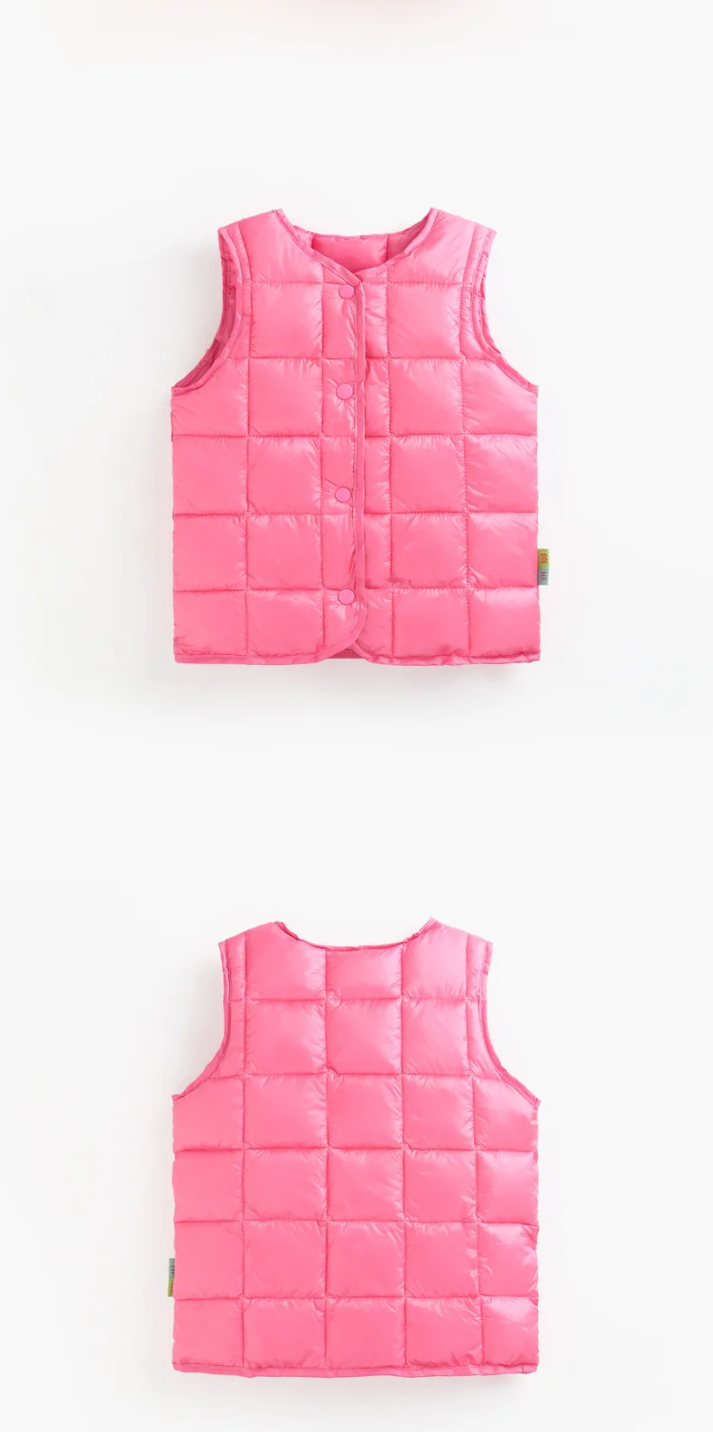 autumn winter little baby girls boys warm vest red black blue green padded boys girls waistcoat kids outerwear jacket coat  2 3 4 5 6 7 8 9 10 years waistcoat boys kids sleeveless jacket for kids  girls winter vest kids vest boys (3)