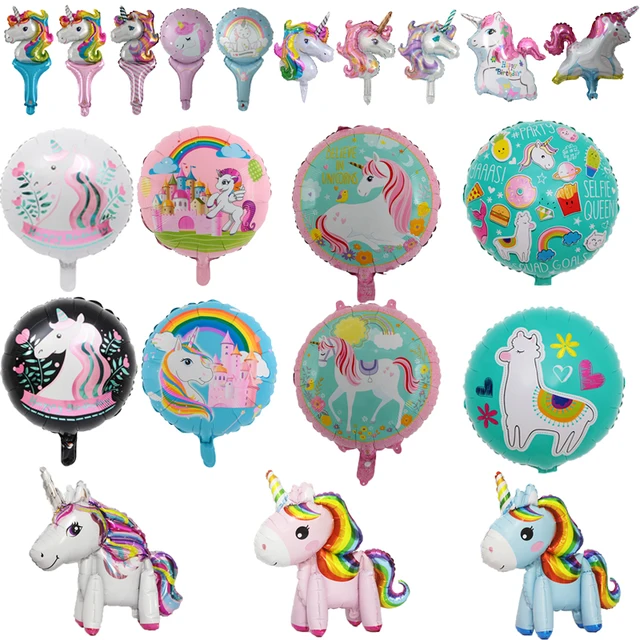 Unicorn Party Balloons Engagement Wedding Children's Day Birthday Party Decoration Foil Balloon Unicorn Balloon Party Decoration