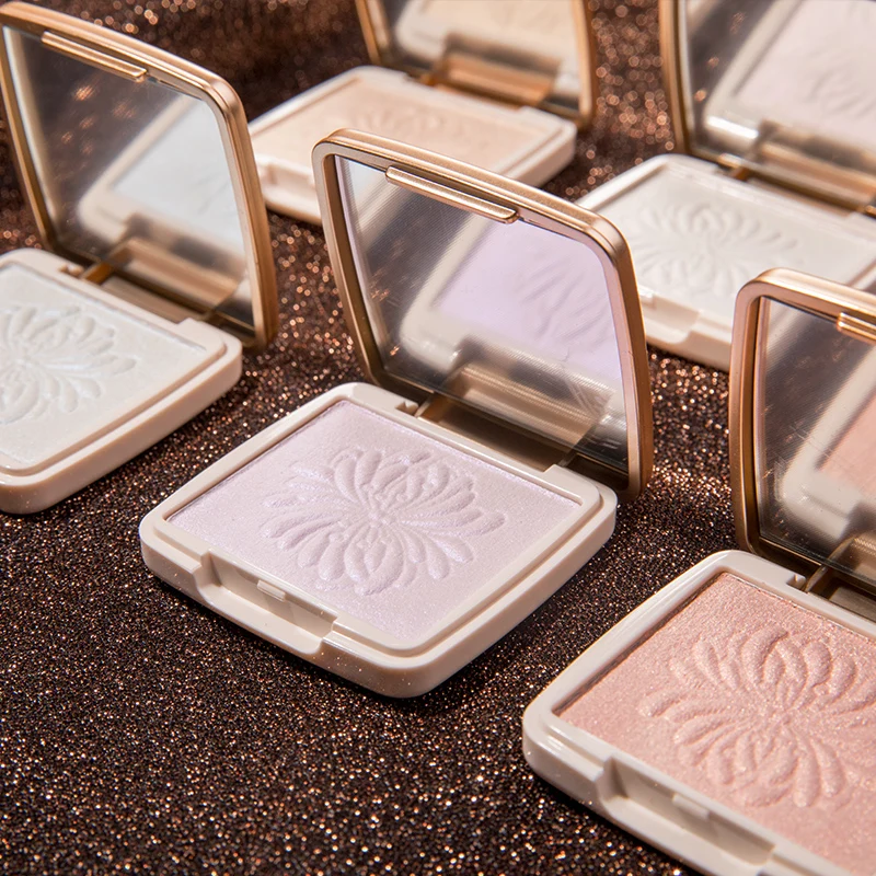 

Makeup Shimmer Highlighter Face Pressed Powder Base Concealer Highlighter Palette Brighten Skin Contouring Iluminador Maquiagem