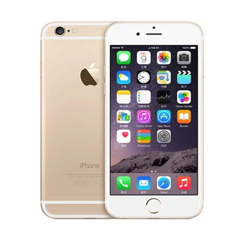 Unlocked Original Apple iPhone 6 Smartphone IOS Dual Core Mobile phone 8.0 MP Camera 4.7inch 3G WCDMA 4G LTE 16/64GB/128GB ROM