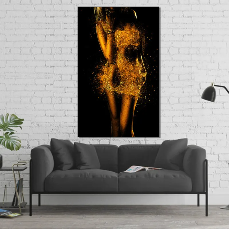 Сексуальная женщина тело плакат стены Искусство Холст Живопись скандинавские настенные картины для гостиной украшение картина Художественная печать