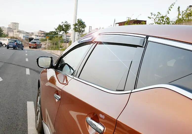 Ветрозащитный козырек для Nissan MURANO 2015 2016 2017|window wind deflectors|wind deflectordeflector vent |