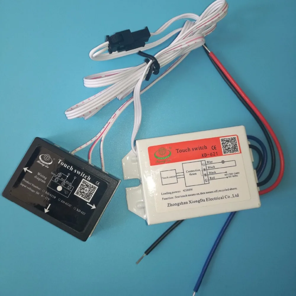 

170-240V On/Off Touch Switch for Mirror Lamp Lighting Accessories 50/60Hz XD-621 All Types of Lamps on the Medium