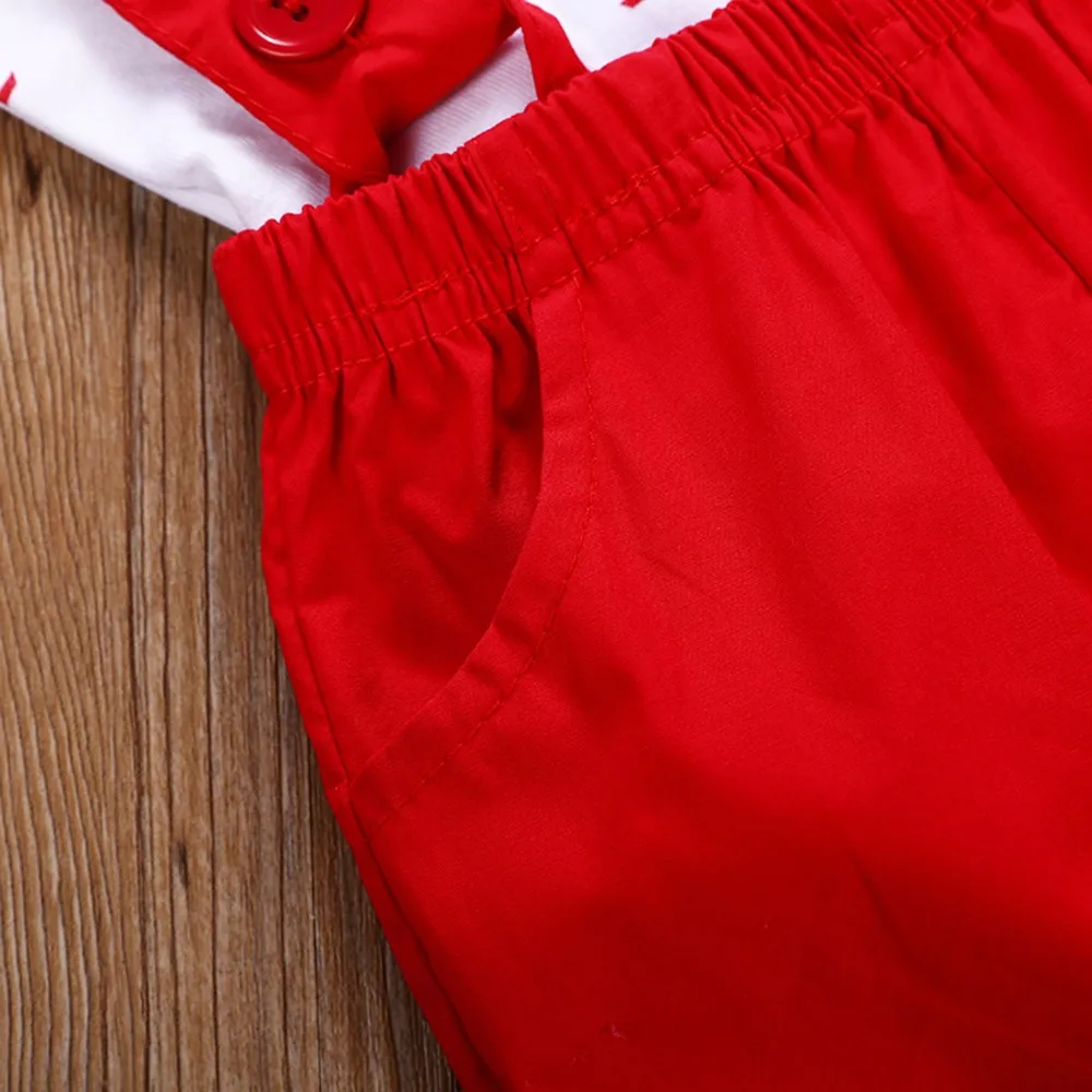 Детская одежда для младенец из 2 предметов комбинезон с короткими рукавами для мальчиков+ штаны для малышей комплект летней одежды для малышей Bebek Giyim