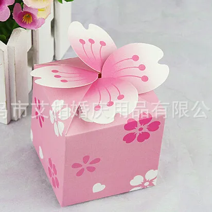 200pcs Lot Diy Pink Card Paper Wedding Favor Bo Flowers Cake 200pcs Lot Diy Pink Card Paper Wedding Favor Bo Flowers Cake Box