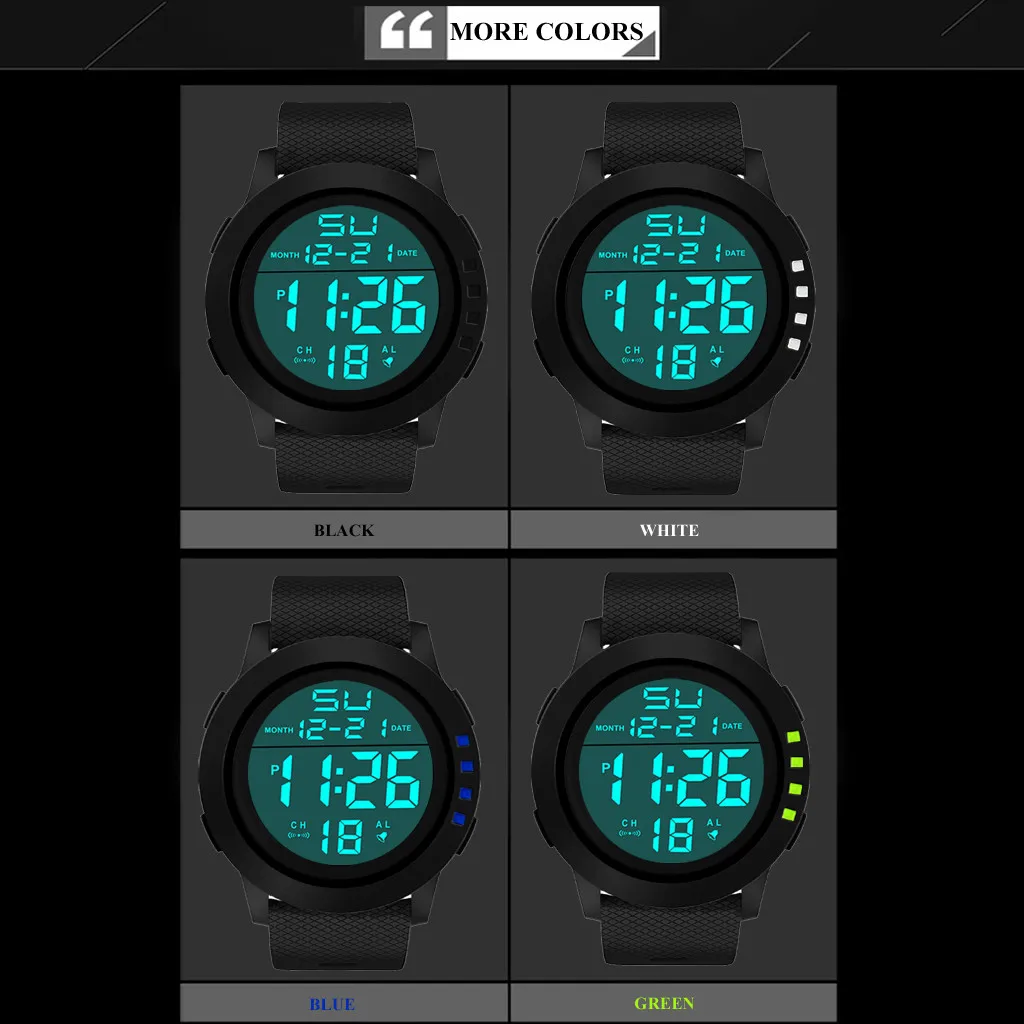 Роскошные Для мужчин аналоговые цифровые военные спортивные светодиодный Водонепроницаемый наручные часы высшего качества кварцевые часы для прогулок пешком на открытом воздухе спортивные лучший gift5