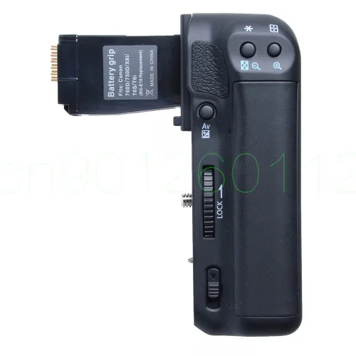 Ручной Вертикальный Аккумулятор для Panasonic для камеры Canon 750D 760 DDSLR