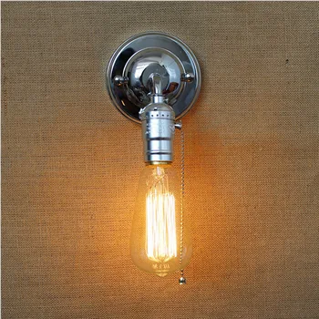 

Modern simple Nordic wall lamp creative iron corridor bedside bathroom aisle energy saving staircase lights with switch